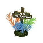 No Clamming Sign Small