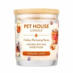 Pet House Candle Caramel Latte