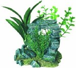 ROCK ARCH W/ PLANTS SM