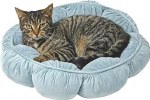 Round puffy bed Pink