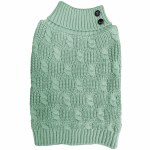 Textured Cable Sweater Sage XL