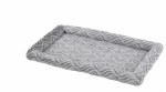 Wave Quilted Bed Grey 36"