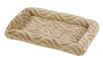 Wave Quilted Bed Tan 18"