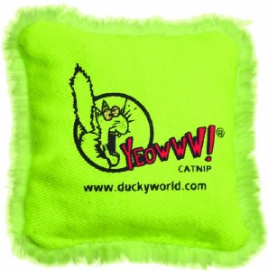 Yeowww Catnip Pillow Green