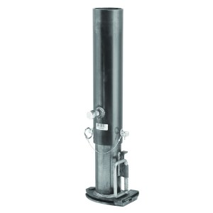 2-5/16" Adjustable Gooseneck Coupler with collar -single set bolt &amp; pin -25k