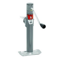 Swivel Jack, Sidewind, 15" Travel, Weld-On Tubular Mount, 2,000 lbs