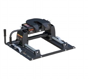 E16 5th Wheel Head &amp; Roller for Ford OEM Puck System Hitch with SentryFive Jaw Lock