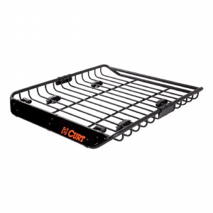 44 X 35" Black Steel Roof Rack Cargo Carrier