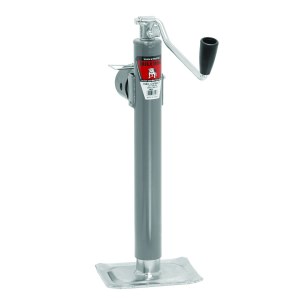 Swivel Jack, Topwind, 15" Travel, Weld-On Tubular Mount, 7,000 lbs.