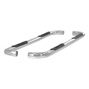 Stainless Steel 3" Round Side Bars - Ford F-150