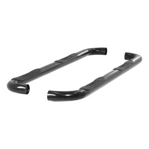 Black 3" Round Side Bars - Ford Expedition