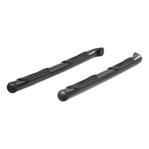 Black 3" Round Side Bars - Ford Escape and Mazda Tribute