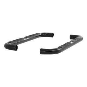Black 3" Round Side Bars - Ford Ranger and Mazda B2300/2500/3000/4000