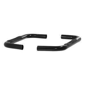 Black 3" Round Side Bars - Ford Ranger and Mazda B2300/2500/3000/4000