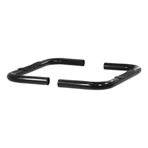 Black 3" Round Side Bars - GMC/Chevrolet