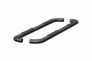 3" Ram 1500 Round Side Bars - Black