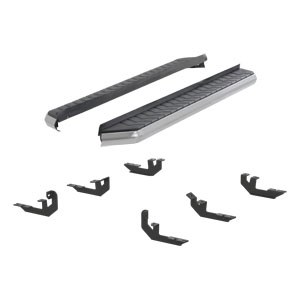 70" Black Aerotread running boards and mounting brackets - Honda Pilot