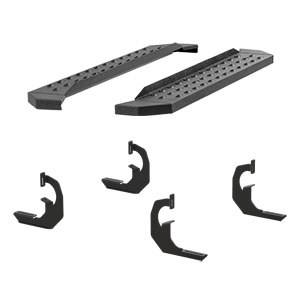 RidgeStep 53" Running Boards and Mounting Brackets - Chevrolet/GMC
