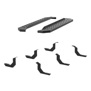 RidgeStep 53" Running Boards and Mounting Brackets - Toyota Tundra