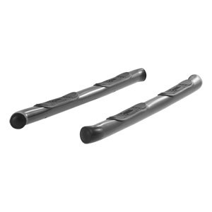 Black 3" Round Side Bars - Honda Pilot
