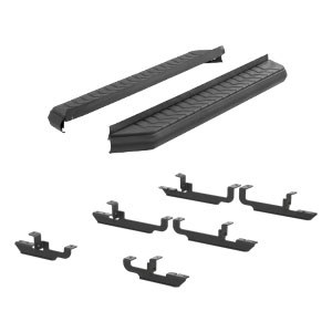 67" Stainless Steel Aerotread running boards with bracket kit - Jeep Renegade