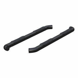 3" Stainless Steel Black Side Bars - GMC Canyon &amp; Chevrolet Colorado