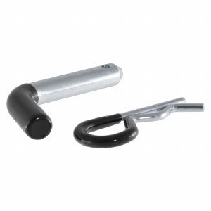 Curt Hitch Pin and Clip with Coated Grip - 1 1/4" Receivers