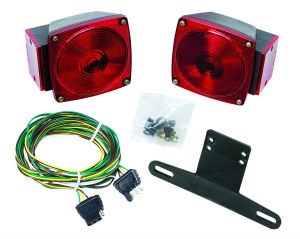 Submersible Side Marker Clearance Taillight Kit 2527511 Wesbar
