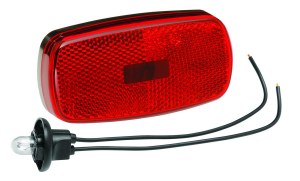 Side Marker Clearance Light Red