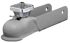 Straight Channel Coupler 2" Ball 2-7/16" Wide