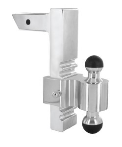 Rapid Hitch Adjustable Aluminum Ball Kit with 2 Greaseless Balls 10" Drop 3417