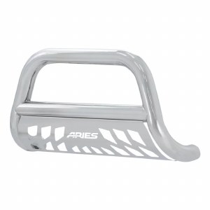 Stainless Steel Bull Bar - Chevrolet Silverado 1500 and GMC Sierra 1500