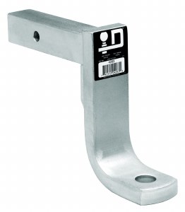 Solid Shank Ball Mount 12,000 lbs. 1-1/4" Ball Hole, 9-1/2" Length 7" Rise 8" Drop