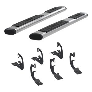 6" Chevrolet And Gmc Oval Side Bars With Brackets