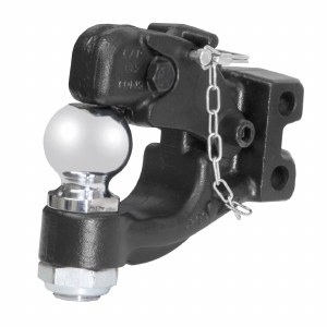 Curt Channel-Mount Ball &amp; Pintle Combination