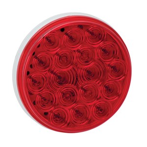Replacement LED Taillight 4&quot; Round 47-01-001 Bargman