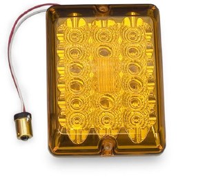 LED Taillight Upgrade Kit Amber 47-84-412 Bargman
