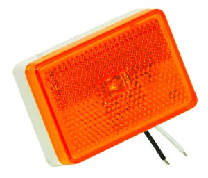 LED Waterproof Clearance Light Amber 47-222015 Wesbar