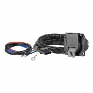 Towed Vehicle RV Wiring Harness - 7way &amp; 4 Flat