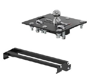 Curt Over-Bed Folding Ball Gooseneck Hitch Complete Kit Ford F150