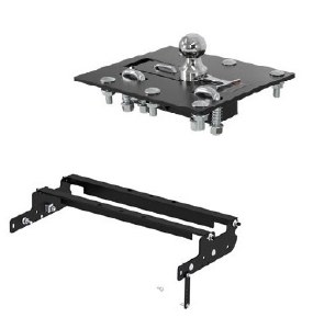 Curt Over-Bed Folding Ball Gooseneck Hitch Complete Ford F250/F350/F450