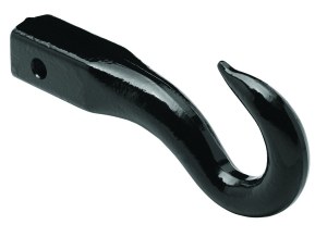 Receiver Mount Tow Hook 2" Solid Shank 10,000 lbs. 7-3/4" Length