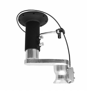 8" Offset Ranch Hitch Universal Adapter - 5th wheel to gooseneck ball adapter 3139