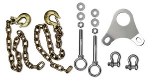 Safety Chains &amp; Triangle Plate