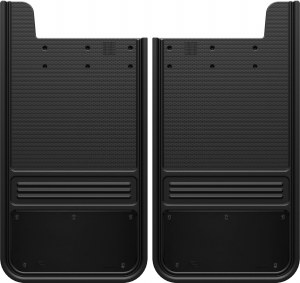 Gatorback Mud Flaps Rear Universal Fit - Black