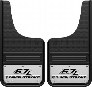 Gatorback Mud Flaps Universal Fit Front-F250 GA1223CUTP-2