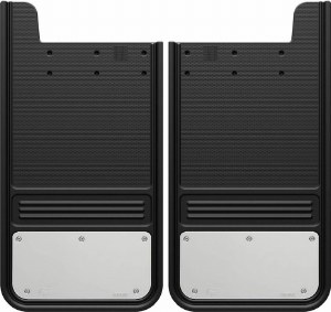 Gatorback GA1223SS heavy duty mud flaps deliver premium rubber protection designed to withstand harsh road conditions while reducing spray and debris.