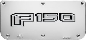 Gatorback GA759248 replacement mud flap plate, stainless steel, universal fit, hardware included, Ford Official Licensed Product, made in Canada