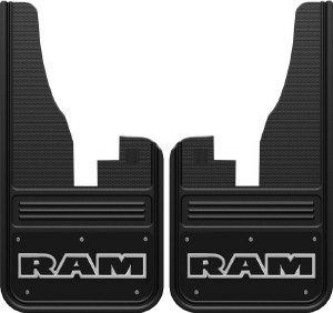 Front Mud Flap W/ Ram Text