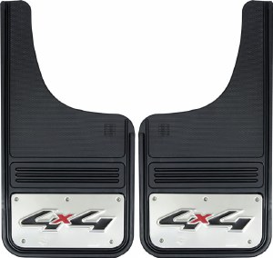 Front Mud Flaps 4X4 Logo 12"x23"